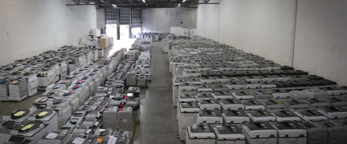 Specialized in used photocopiers